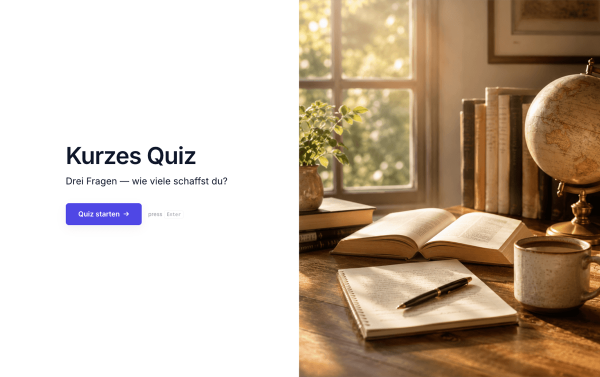 Quizze, die Engagement fördern